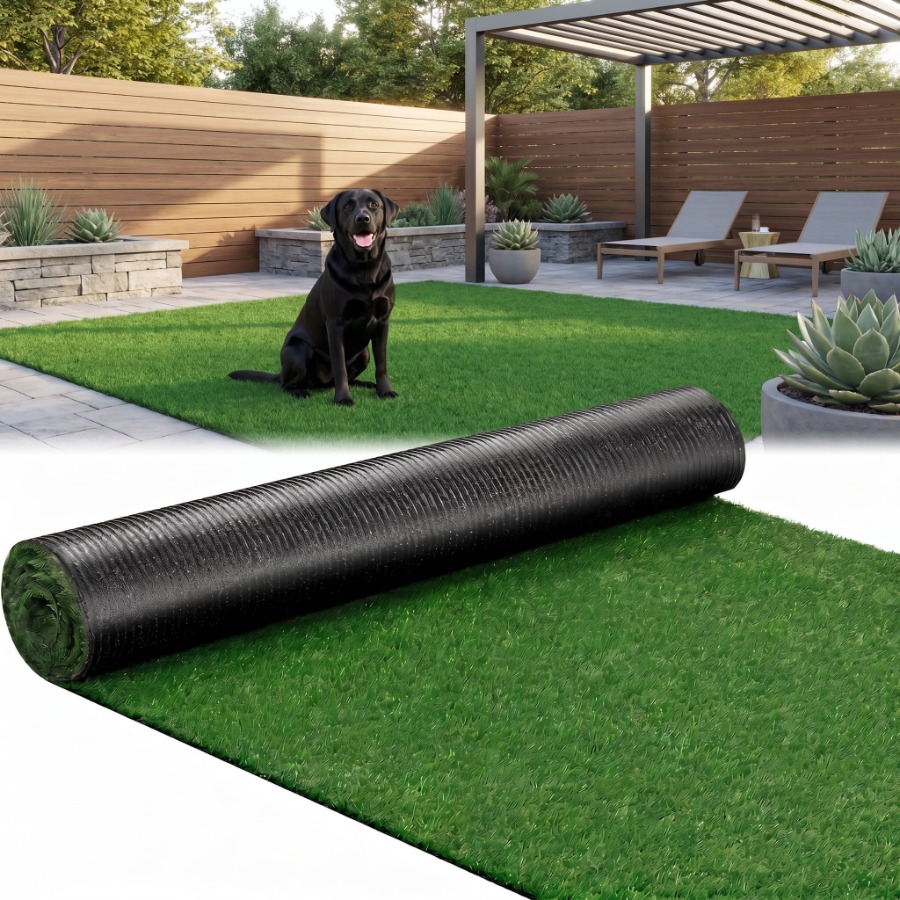 Outdoor Rug Waterproof - 7 x 12 Ft Artificial Grass