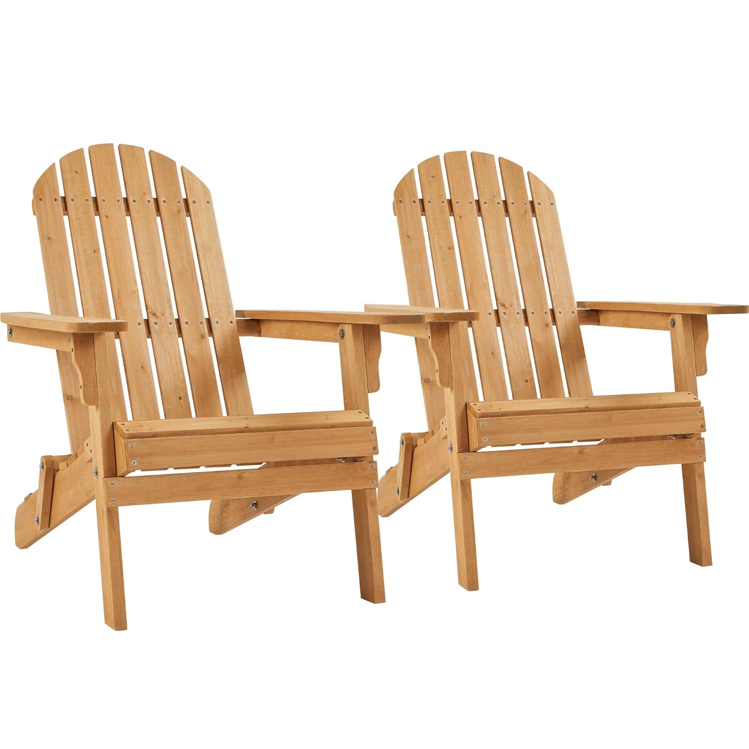 Outdoor Furniture Ideas - Folding Adirondack Chair Set of 2