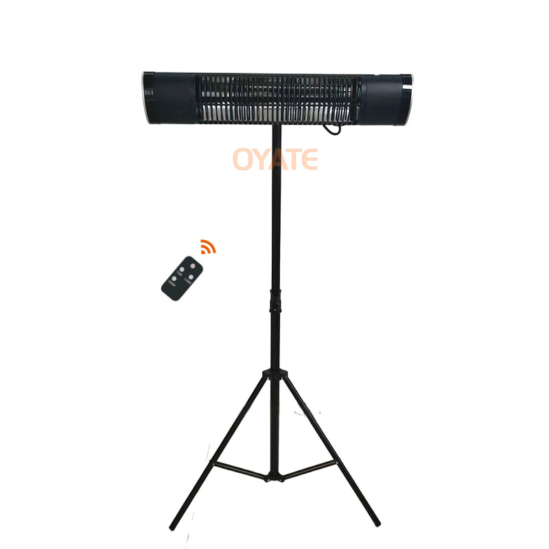 Patio Heater Standing - 1500Watt Electric Outdoor Free Standing Infrared