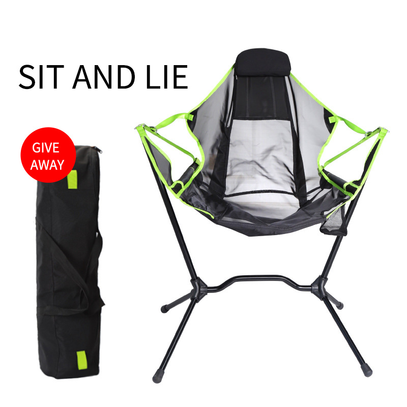 Outdoor Furniture Ideas - Folding Outdoor Camping Rocking Chair, Park