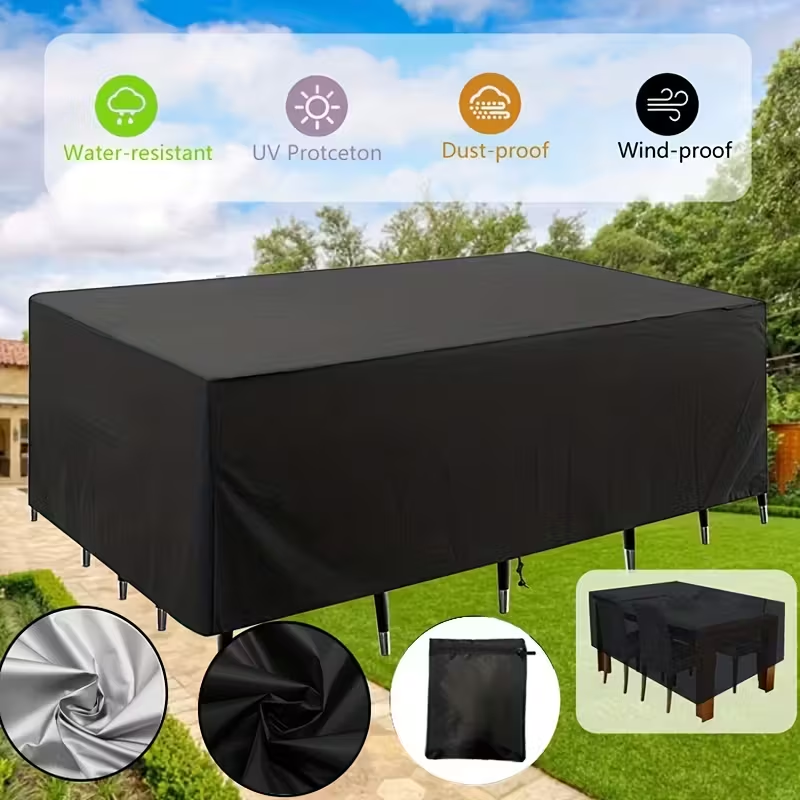 Outdoor Furniture Heavy - Heavy-Duty 210D Outdoor Garden Furniture Cover