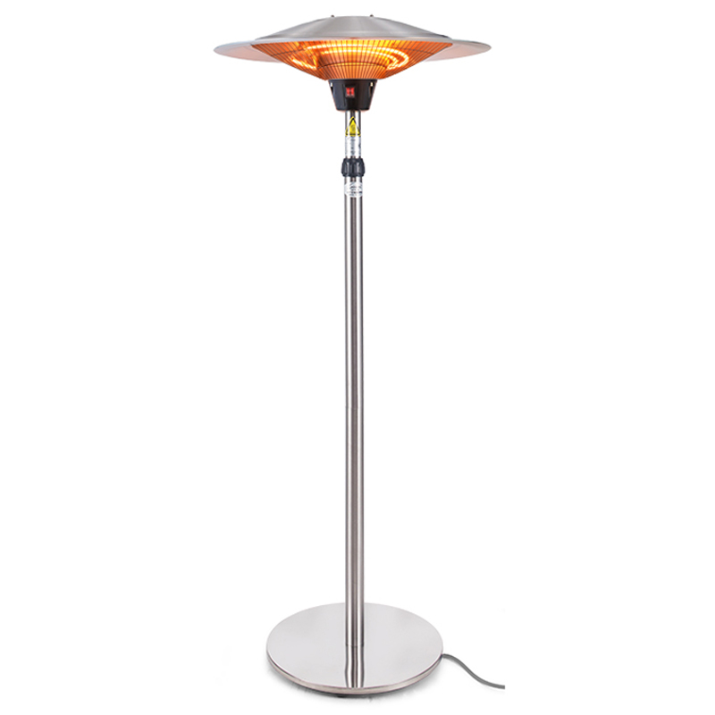 Patio Heater Standing - 2.1KW/3KW power Halogen Tube electric patio