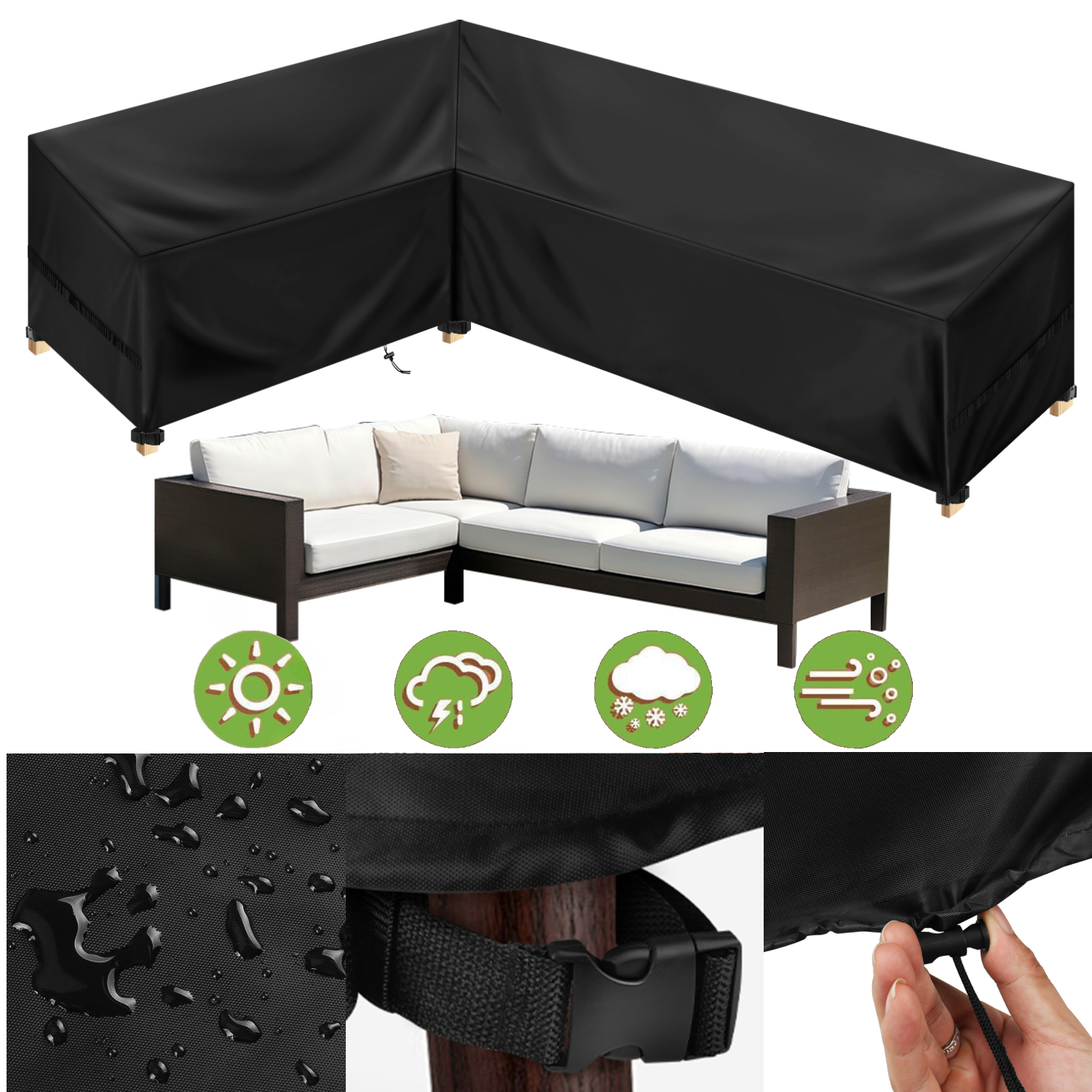 Outdoor Waterproof Sectional S - Outdoor Furniture Cover Xl avis et prix