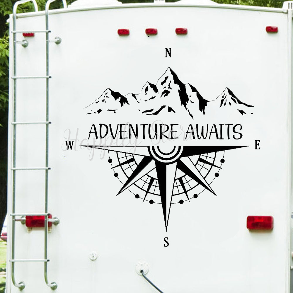 Campervan Stickers Adventure A - Outdoor Furniture Ideas avis et prix