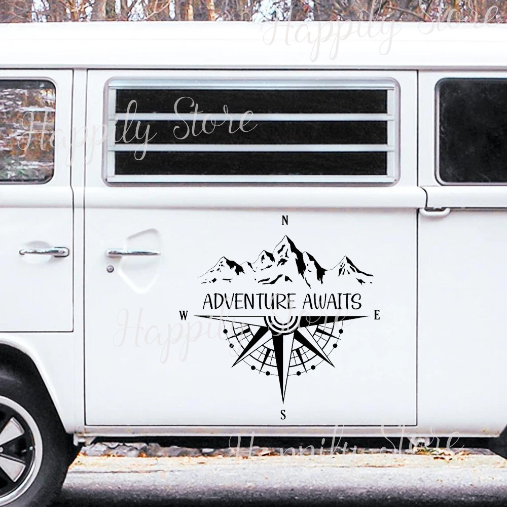 Campervan Stickers Adventure A - Outdoor Furniture Ideas avis et prix