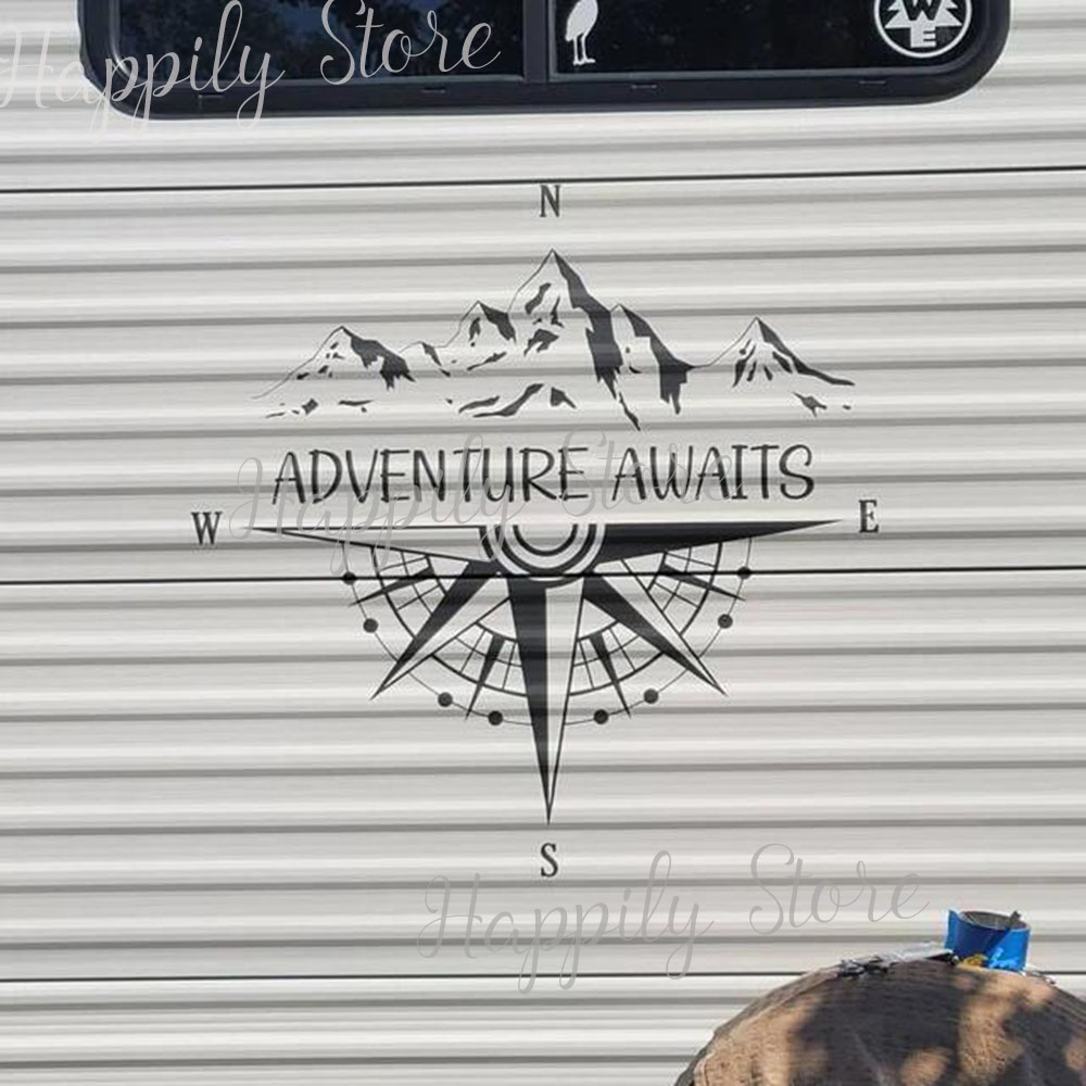 Campervan Stickers Adventure A - Outdoor Furniture Ideas avis et prix