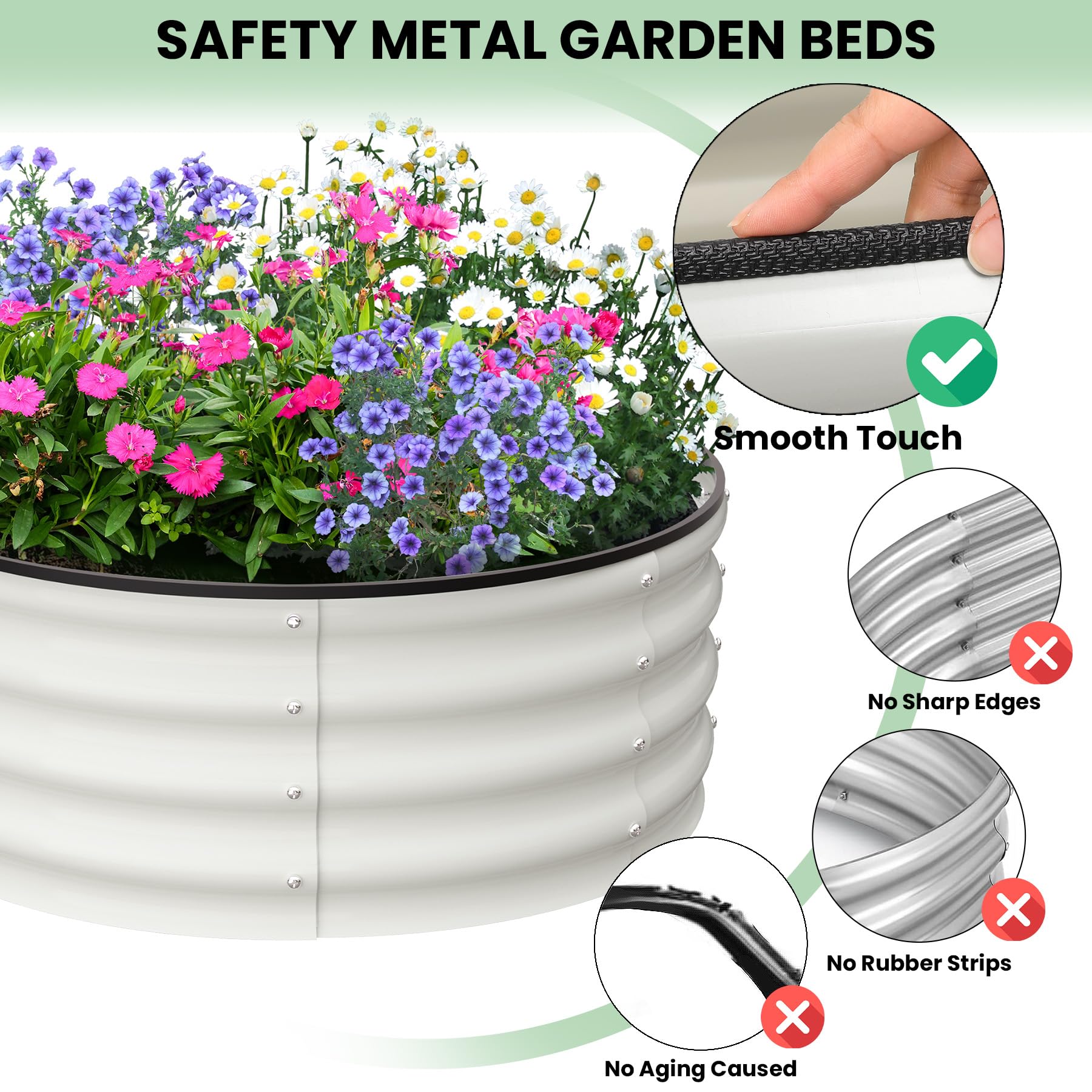 Heavy Duty Galvanized Steel Ra - Outdoor Daybed Furniture avis et prix