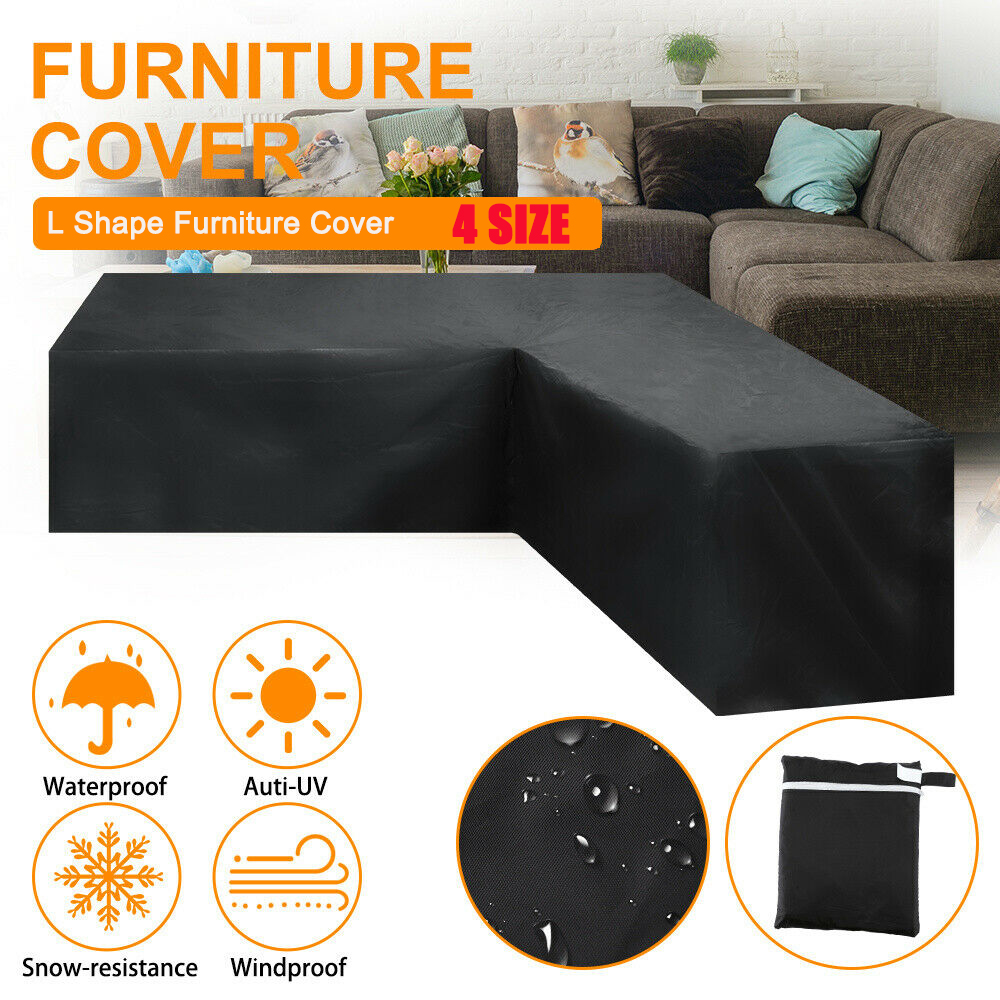 L Shape Furniture Waterproof   - Outdoor Furniture Cover Xl avis et prix