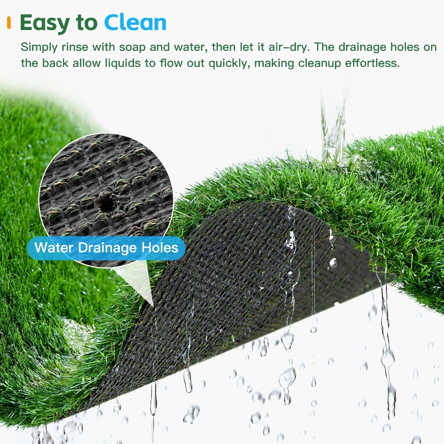 Artificial Grass Turf 6.5 x 10 - Outdoor Rug Waterproof avis et prix