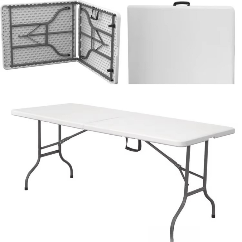6 feet solid steel frame table - Outdoor Furniture Rental For Party avis et prix