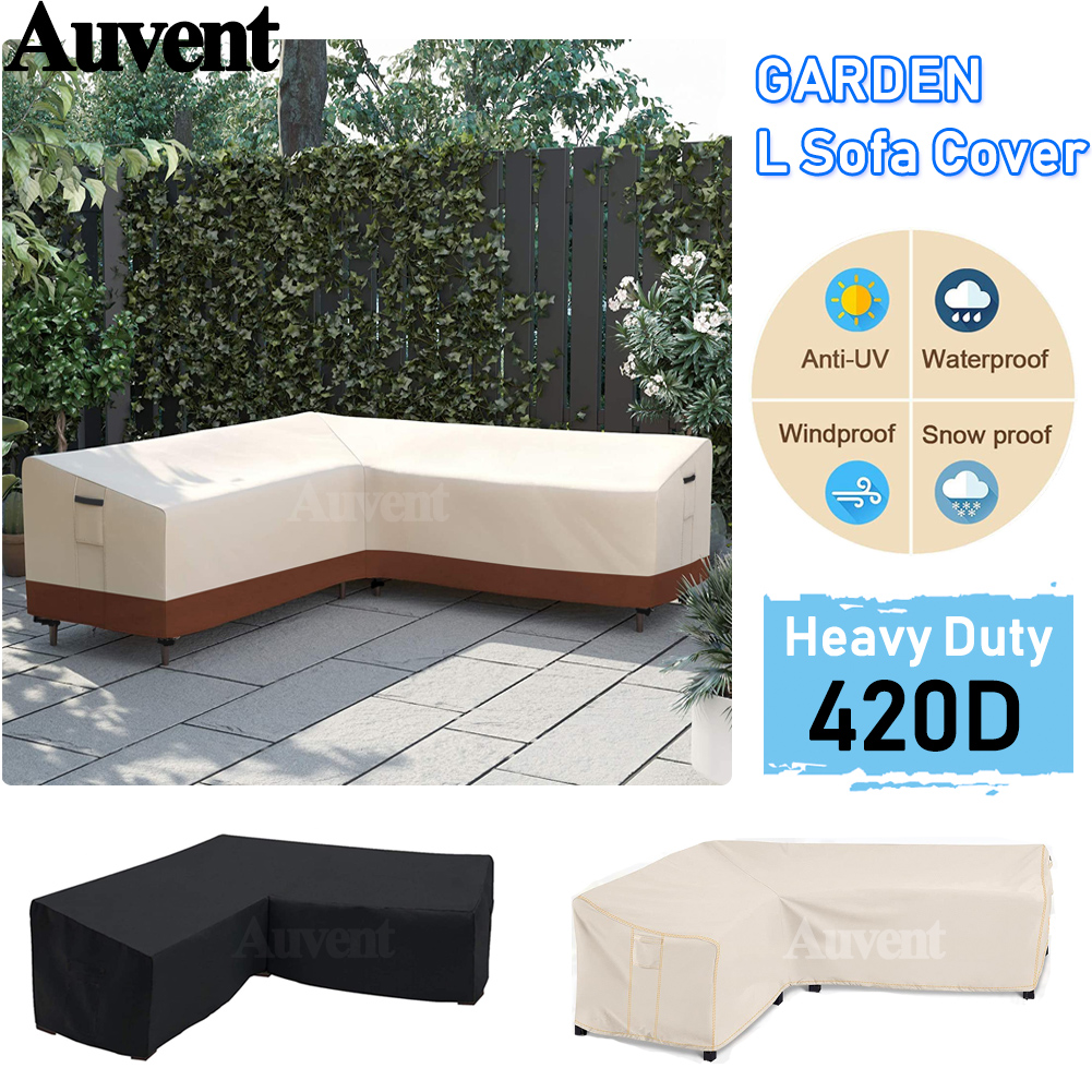 Outdoor L Shape Corner Sofa Co - Outdoor Furniture Cover Xl avis et prix