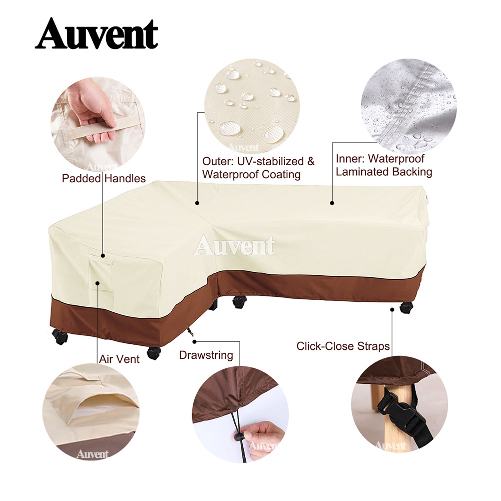 Outdoor L Shape Corner Sofa Co - Outdoor Furniture Cover Xl avis et prix