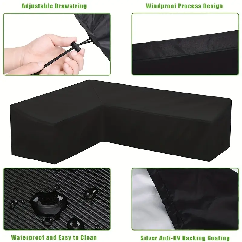 L-shaped furniture waterproof  - Outdoor Furniture Cover Xl avis et prix
