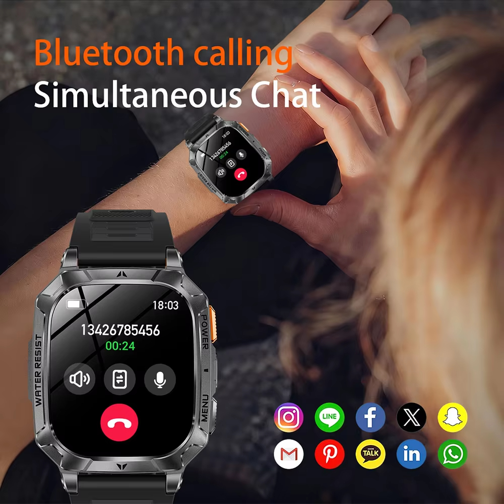 Hot Rugged Outdoor Smart Watch - Outdoor Rug Waterproof avis et prix