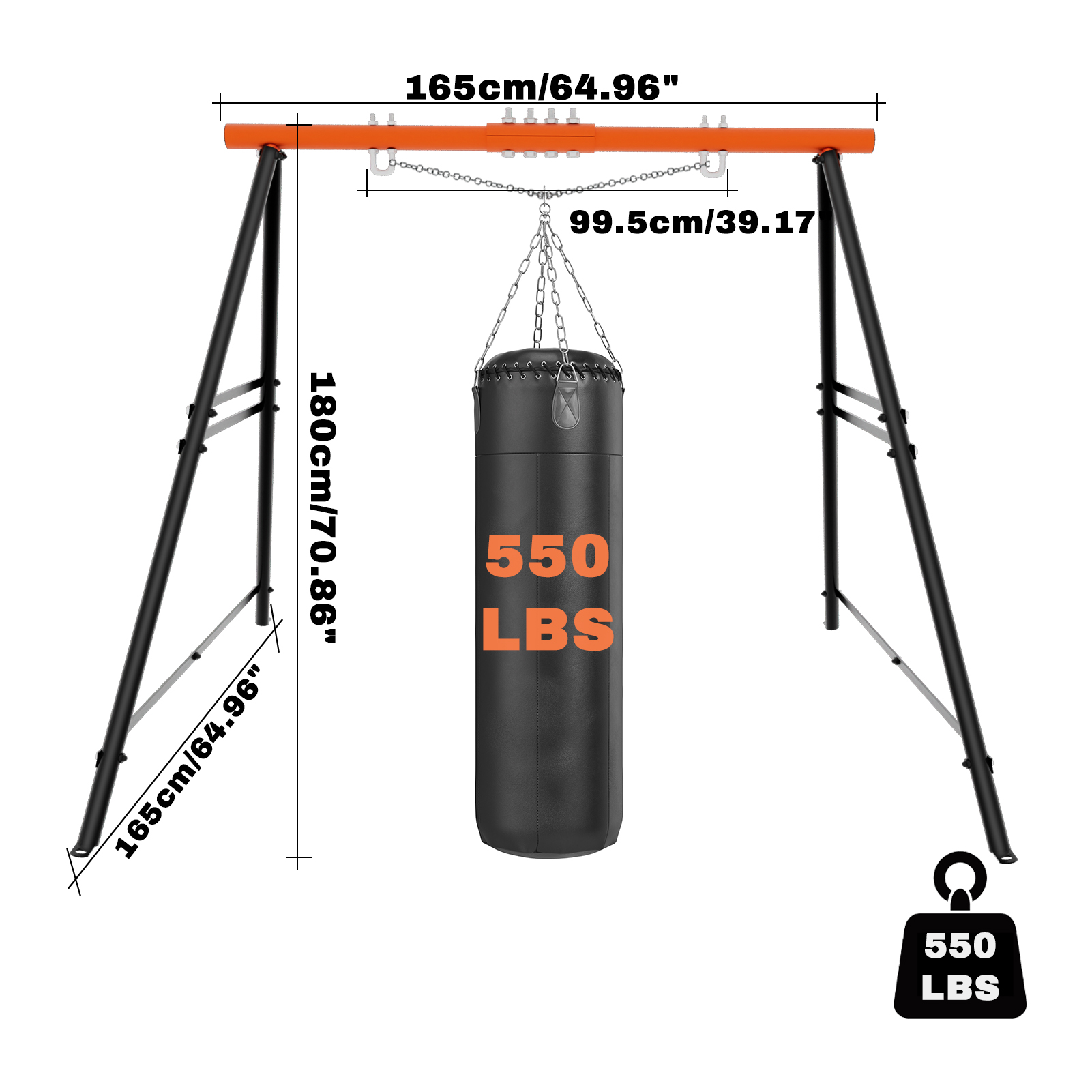 Porch Swing Frame, 550lbs Weig - Hammock With Stand avis et prix