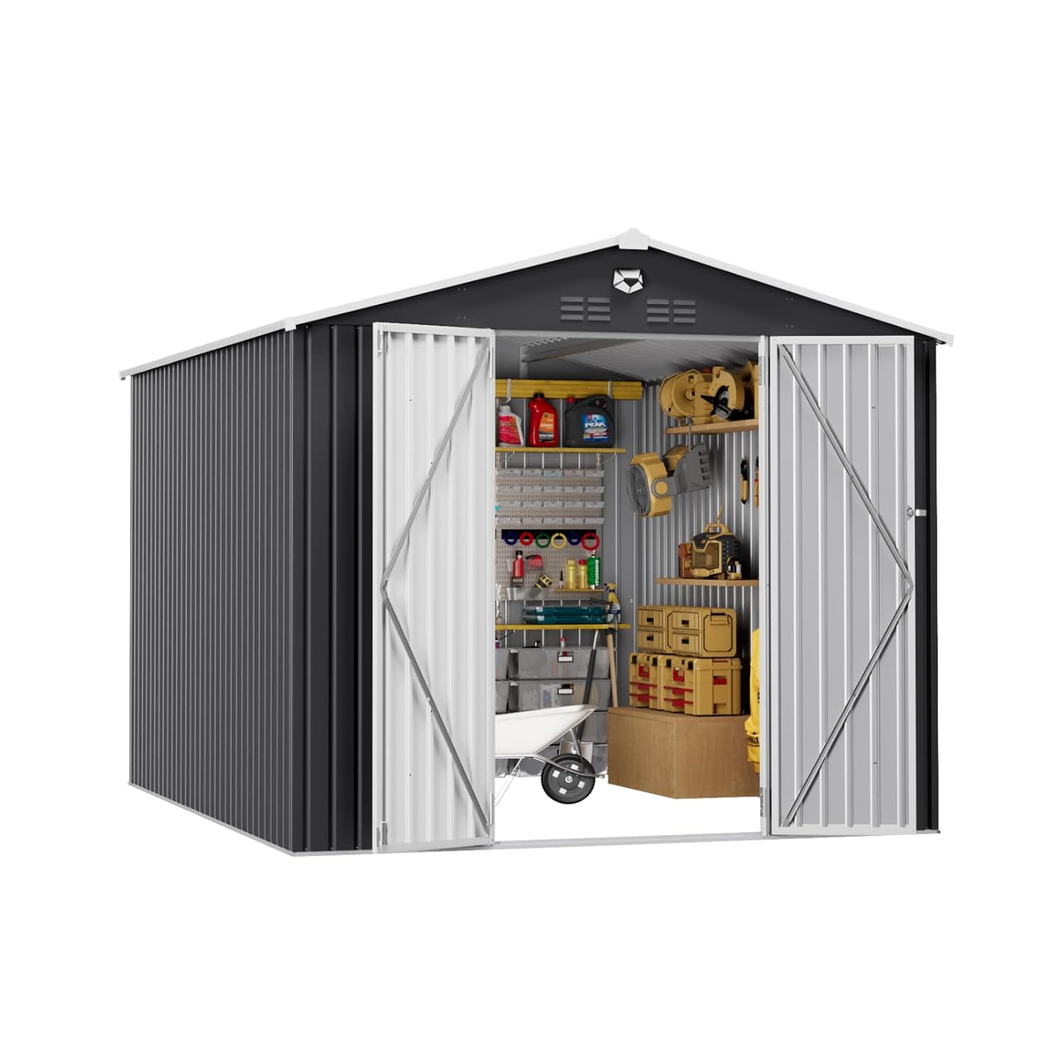 10x12 FT Metal Outdoor Storage - Outdoor Furniture Ideas avis et prix