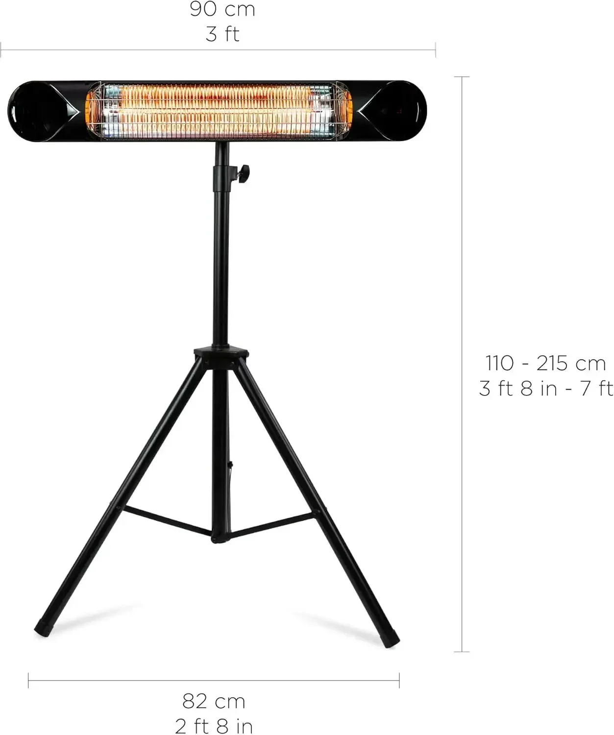 Infrared Electric Patio Heater - Patio Heater Standing avis et prix