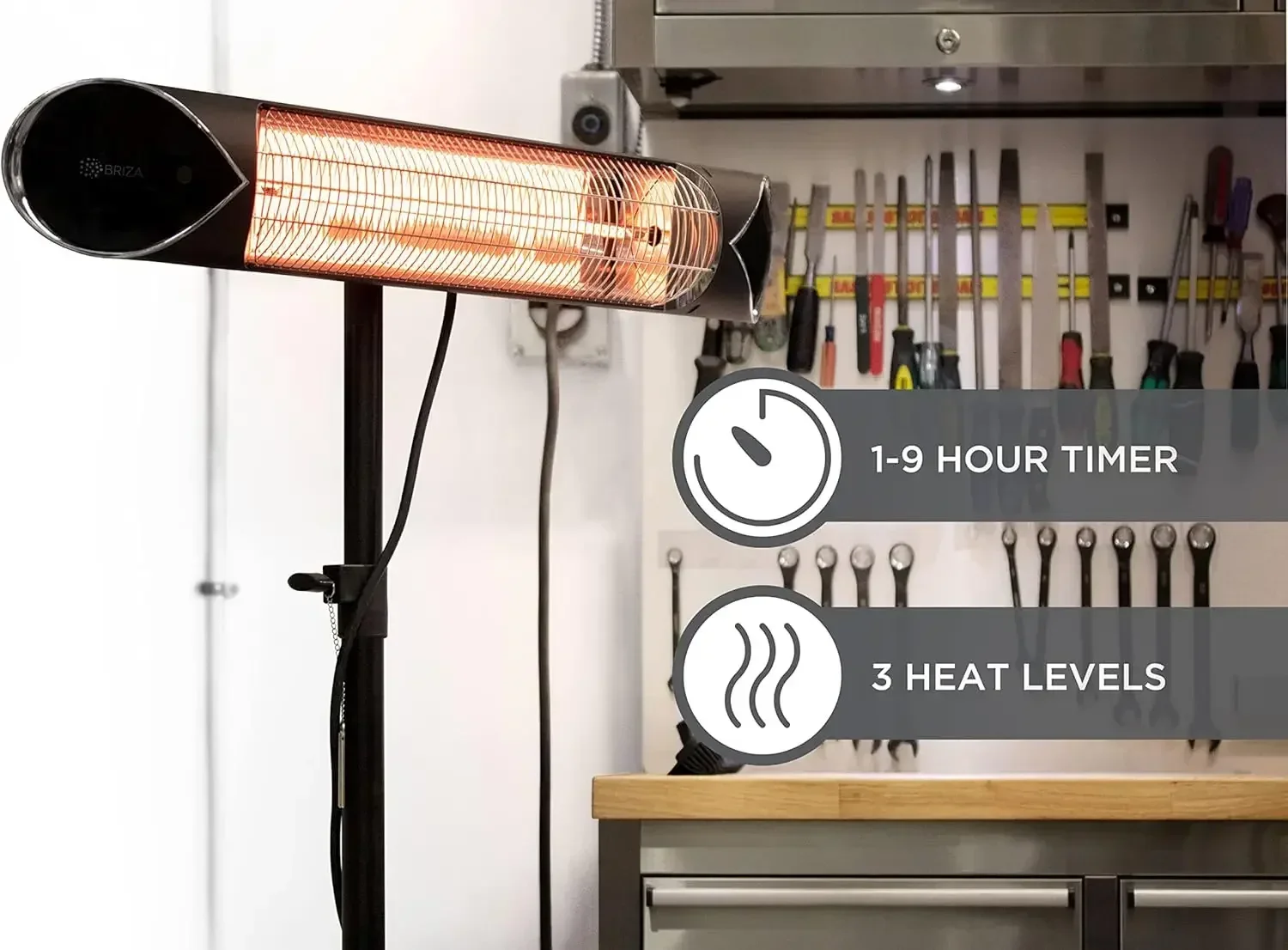 Infrared Electric Patio Heater - Patio Heater Standing avis et prix