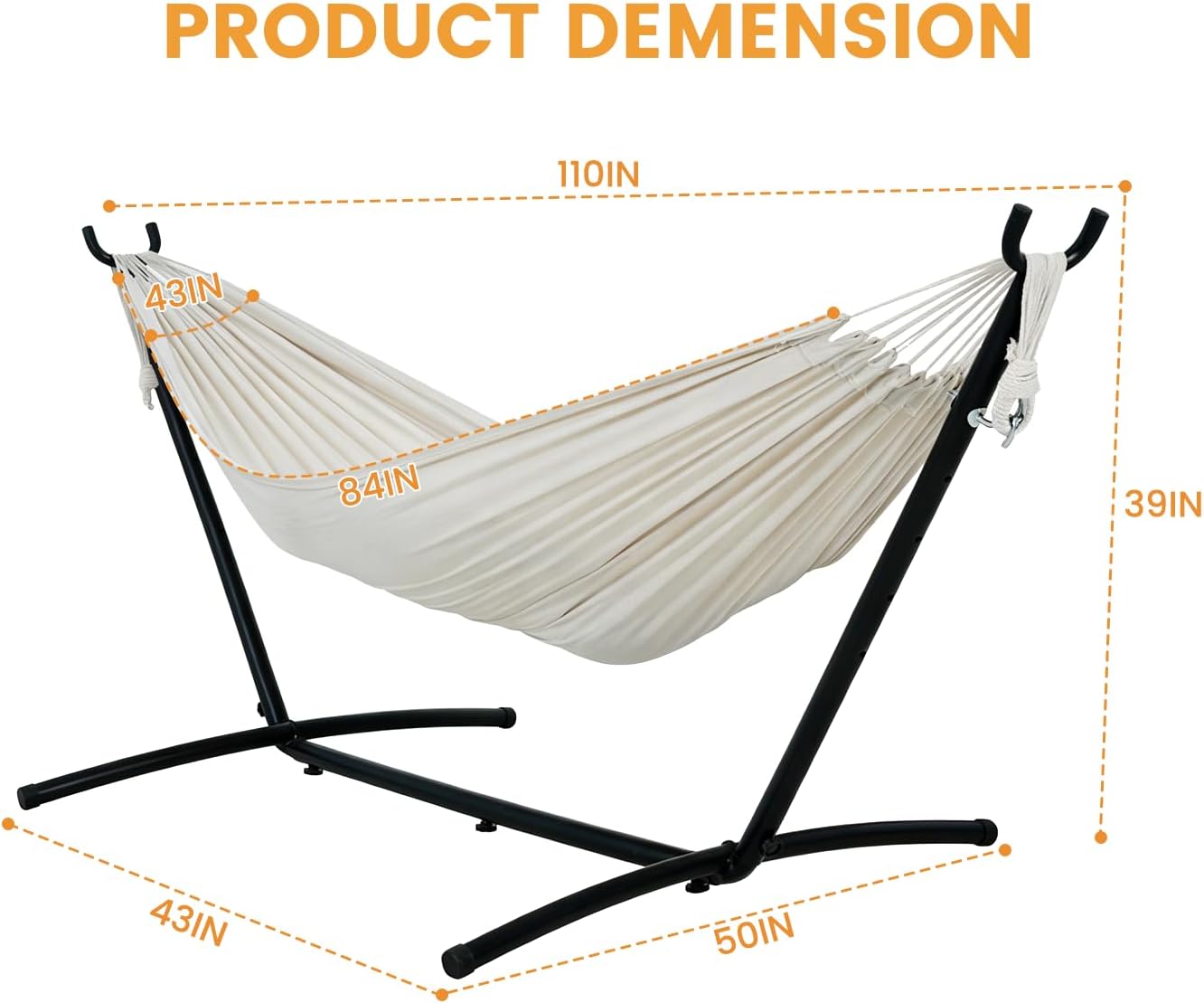 2 Person Portable Hammock with - Hammock With Stand avis et prix