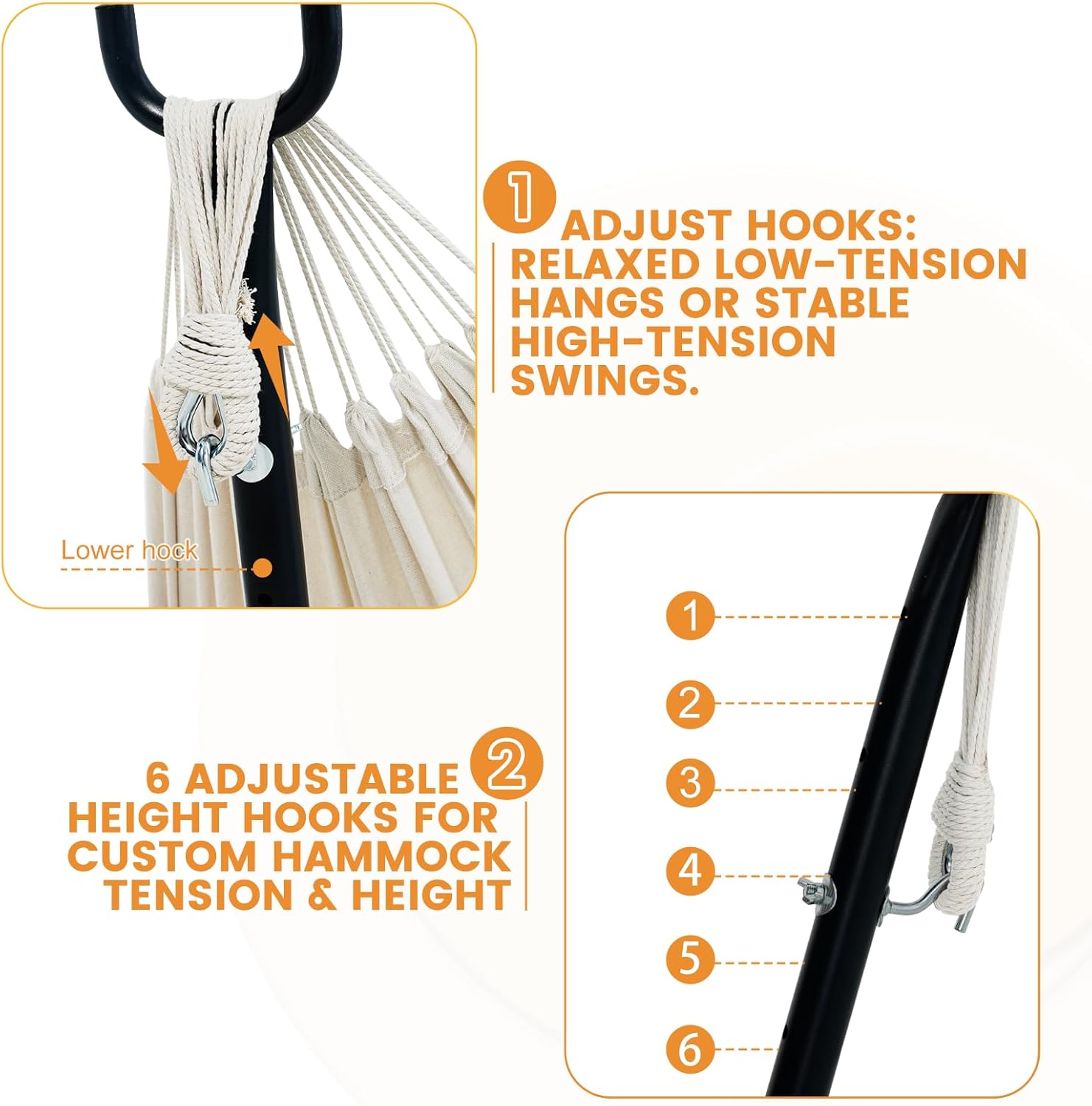 2 Person Portable Hammock with - Hammock With Stand avis et prix