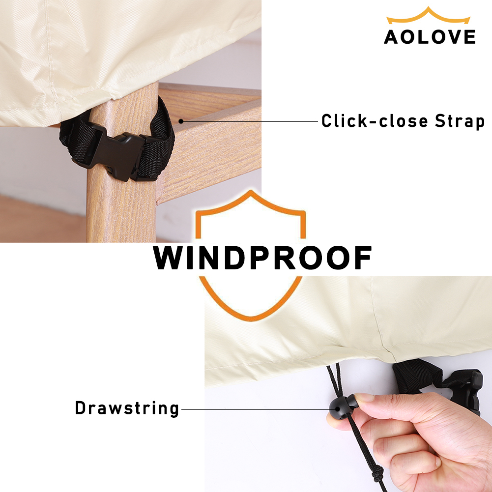 Beige Outdoor L Shape Corner S - Outdoor Furniture Cover Xl avis et prix