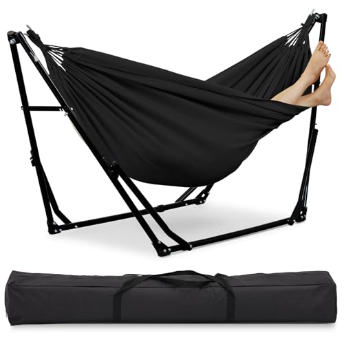 Black 2-In-1 Hammock Swing Wit - Hammock With Stand avis et prix