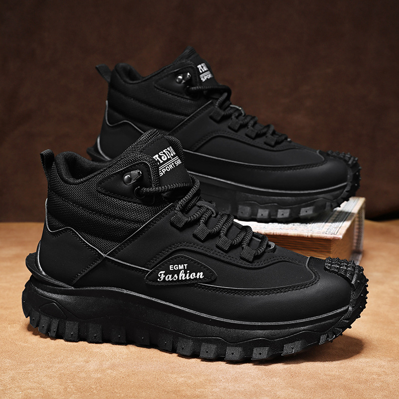 Men'S Black And White Mid Top  - Outdoor Rug Waterproof avis et prix