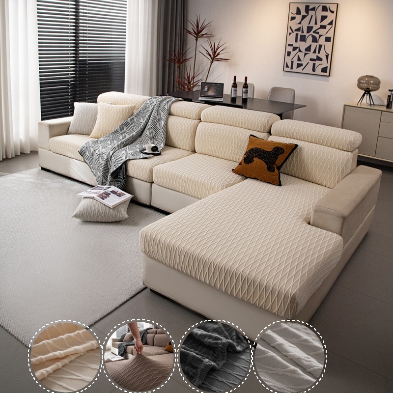 Single Sofa Seat Cover Jacquar - Outdoor Furniture Cover Xl avis et prix