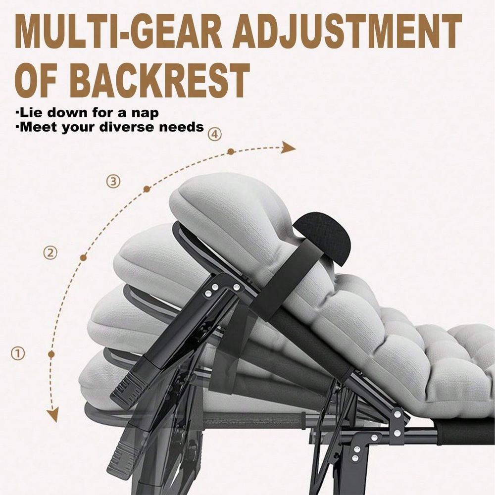 Cot, 4 Positions Adjustable Re - Outdoor Daybed Furniture avis et prix