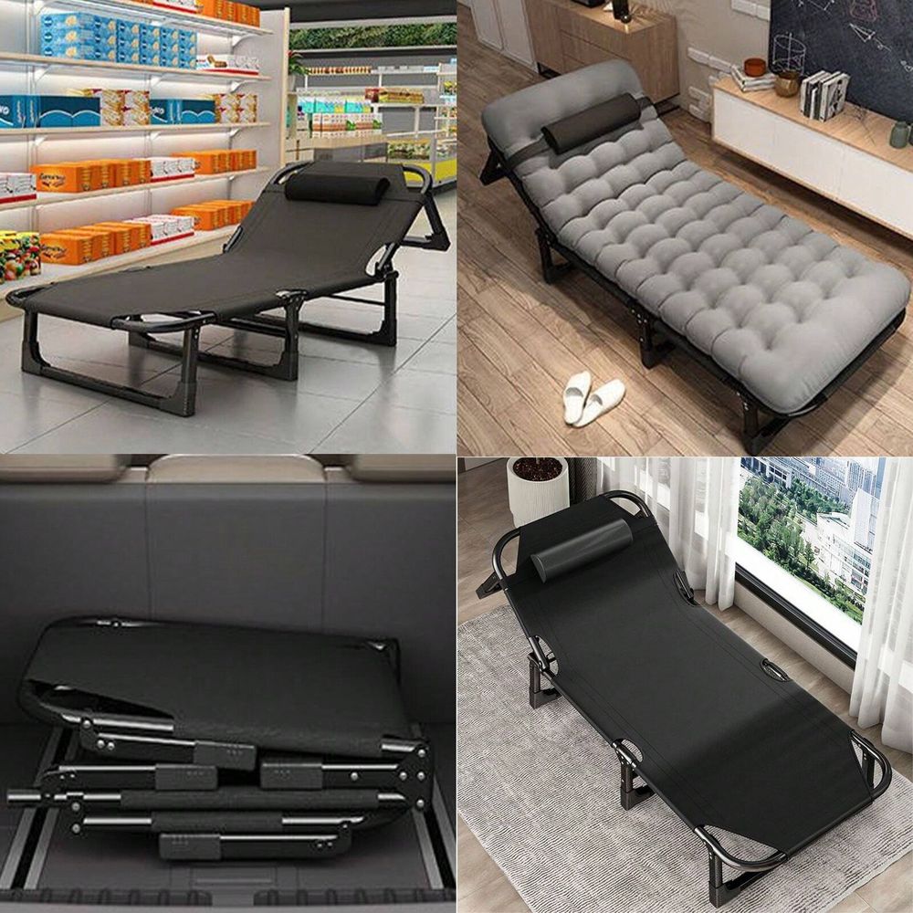 Cot, 4 Positions Adjustable Re - Outdoor Daybed Furniture avis et prix