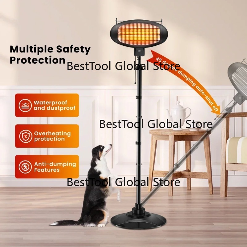 Waterproof Outdoor Electric Pa - Patio Heater Standing avis et prix