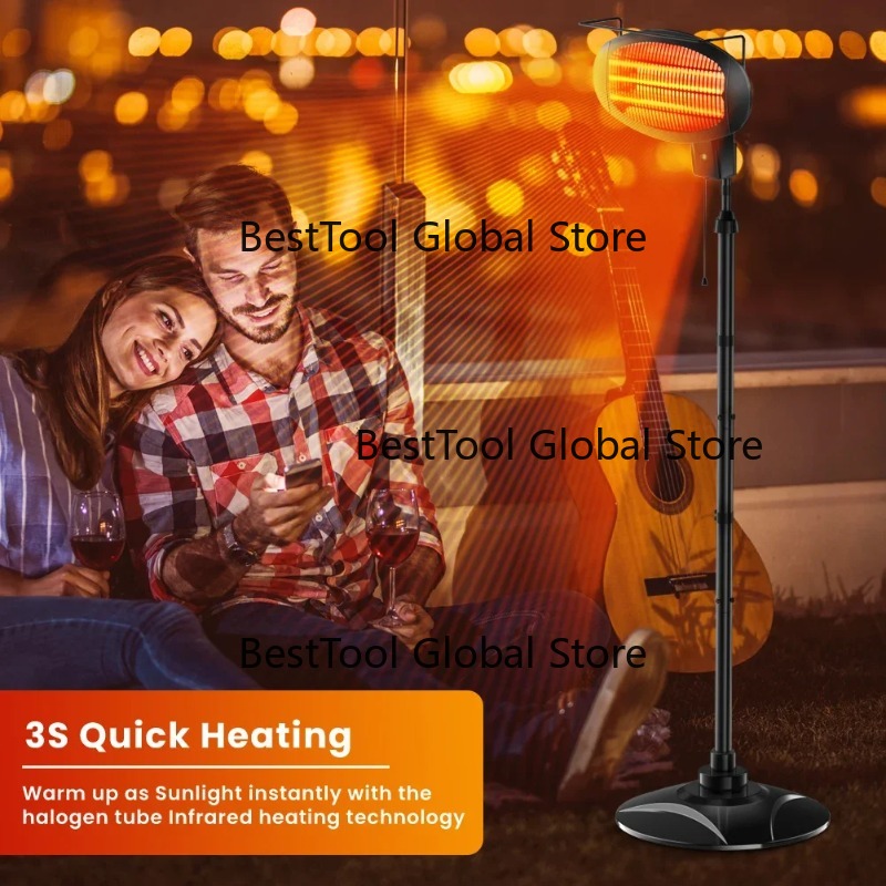Waterproof Outdoor Electric Pa - Patio Heater Standing avis et prix