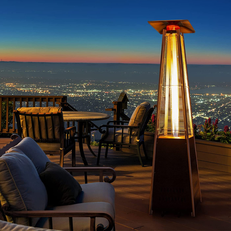 Heavy-Duty Portable Gas Patio  - Patio Heater Standing avis et prix