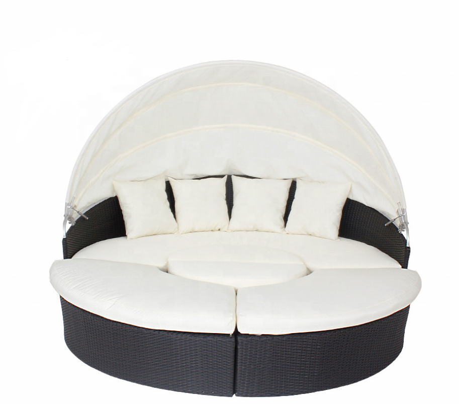 Patio Sectional Round Daybed R - Outdoor Daybed Furniture avis et prix