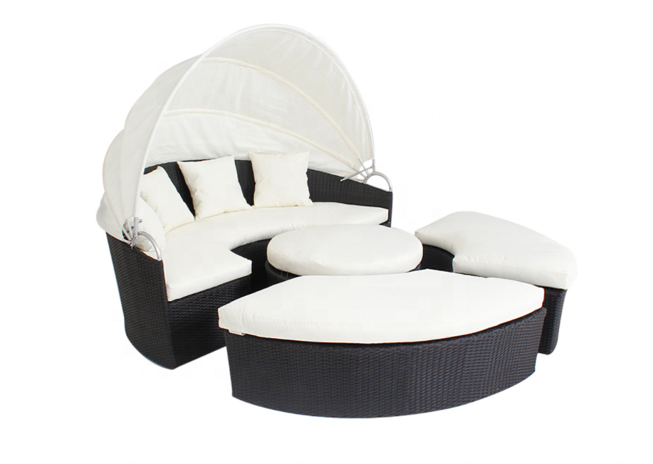 Patio Sectional Round Daybed R - Outdoor Daybed Furniture avis et prix