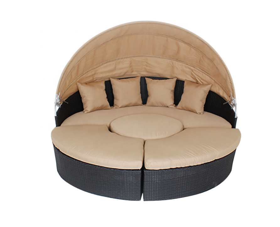 Patio Sectional Round Daybed R - Outdoor Daybed Furniture avis et prix