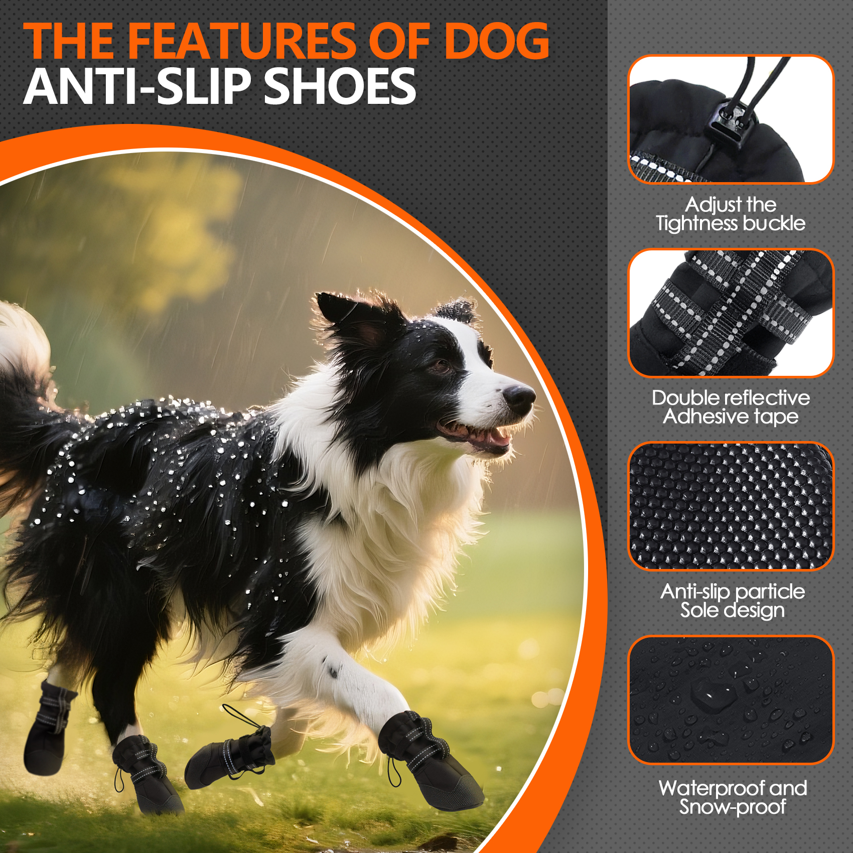 Dog Boots,Waterproof Dog Shoes - Outdoor Rug Waterproof avis et prix