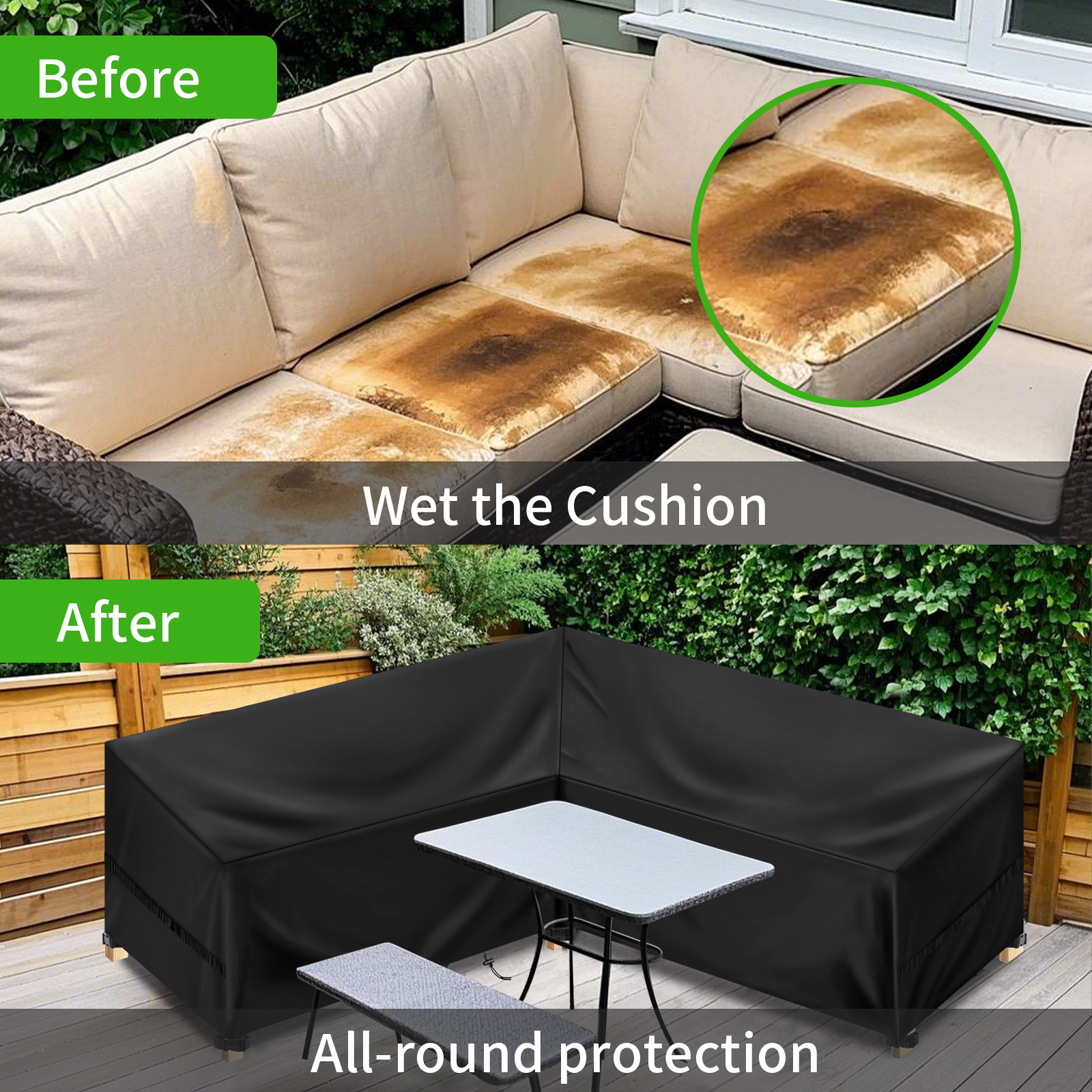 Outdoor Waterproof Sectional S - Outdoor Furniture Cover Xl avis et prix