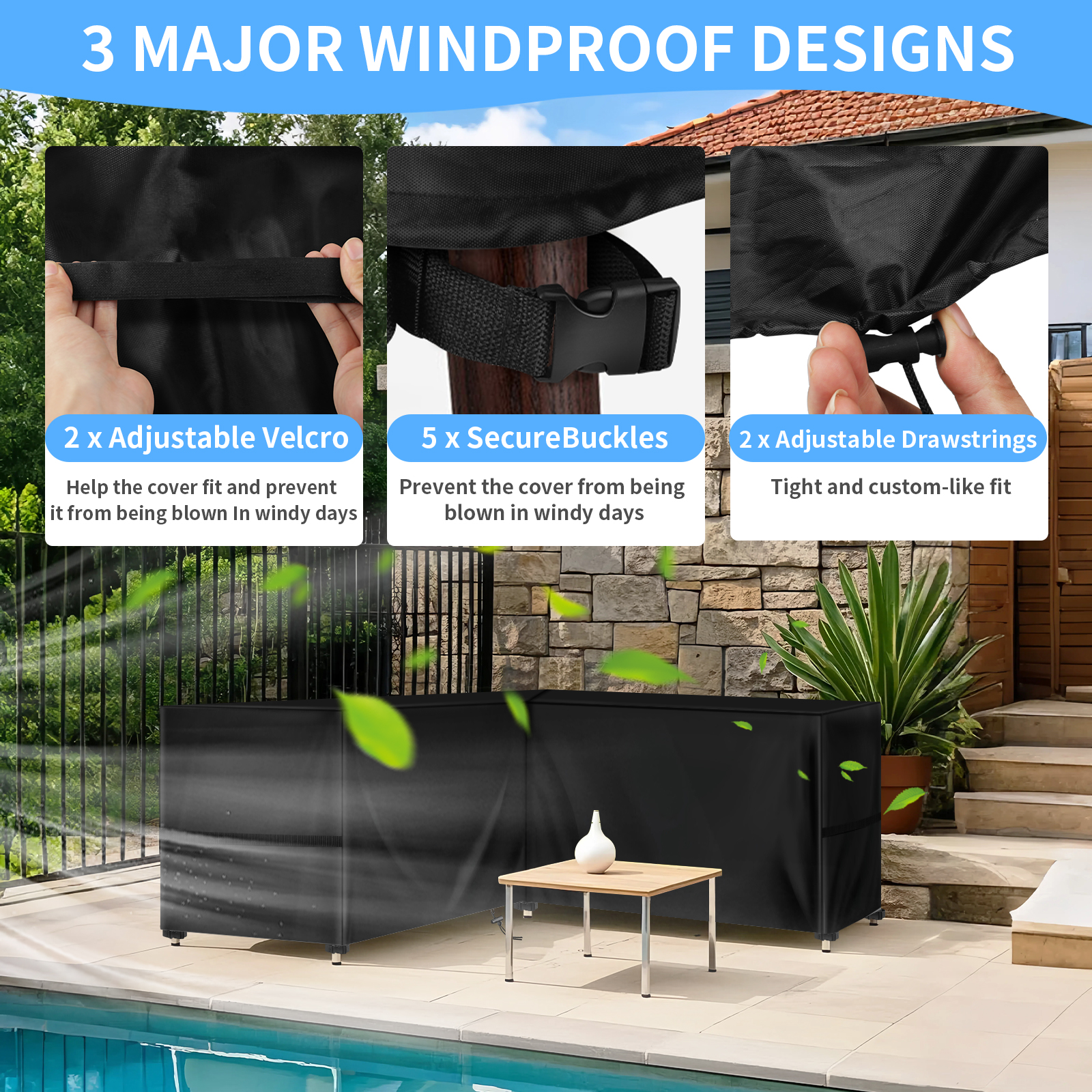 Outdoor Waterproof Sectional S - Outdoor Furniture Cover Xl avis et prix