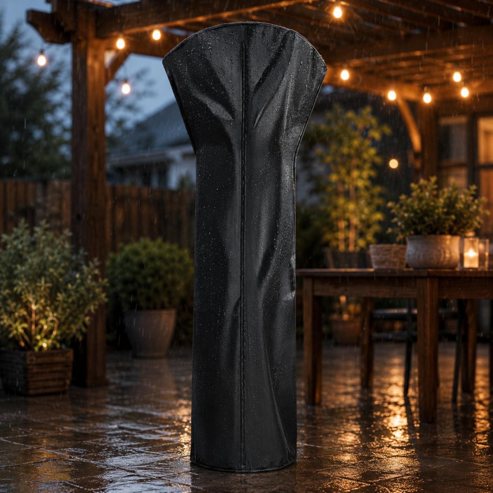Patio Heater Cover Zipper Clos - Patio Heater Standing avis et prix