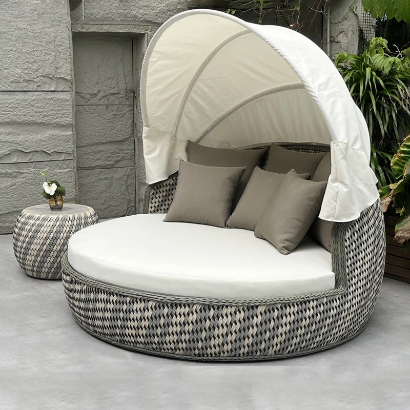 Daybed,Anti-UV Rustproof Round - Outdoor Daybed Furniture avis et prix