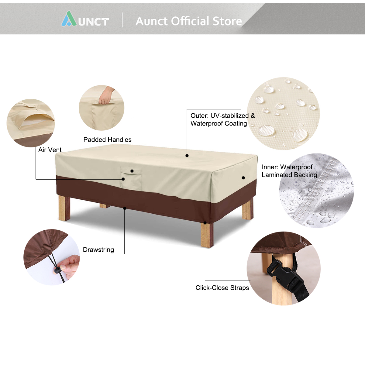420D HEAVY DUTY Outdoor Garden - Outdoor Furniture Fabric Waterproof avis et prix