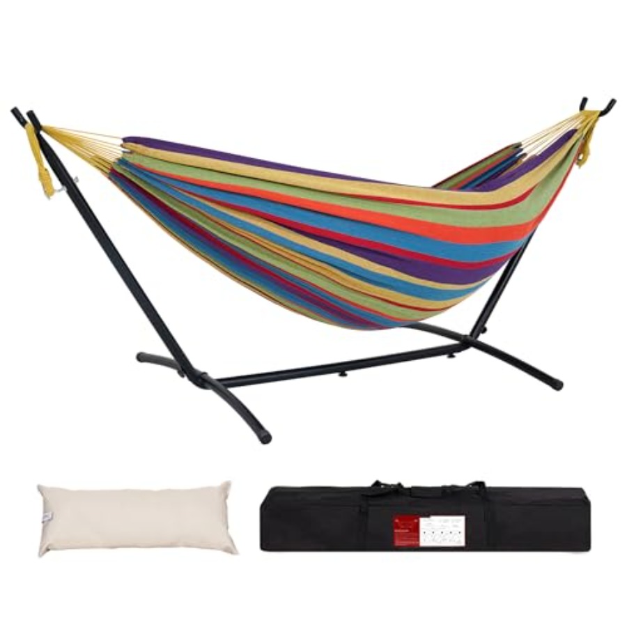 Double Hammock with 9 ft Space - Hammock With Stand avis et prix