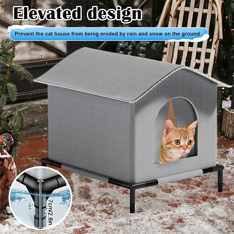 Stray Cat Houses with Mat Wate - Outdoor Rug Waterproof avis et prix