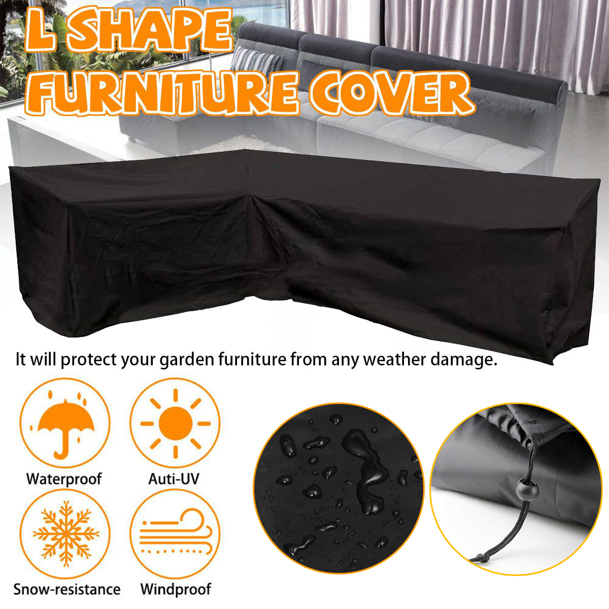 Waterproof Outdoor Patio Garde - Outdoor Furniture Cover Xl avis et prix