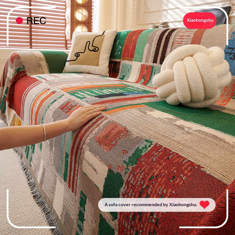 Home Sofa Cover With Tassel Li - Outdoor Furniture Cover Xl avis et prix