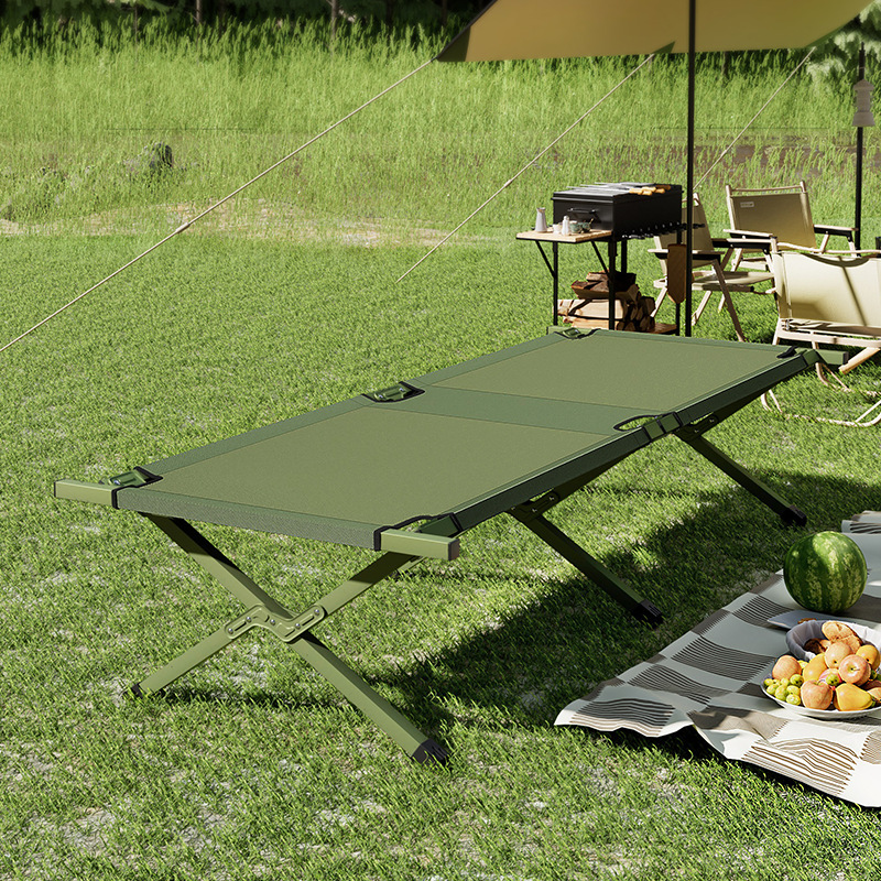 Folding Camping Cot Portable A - Outdoor Daybed Furniture avis et prix
