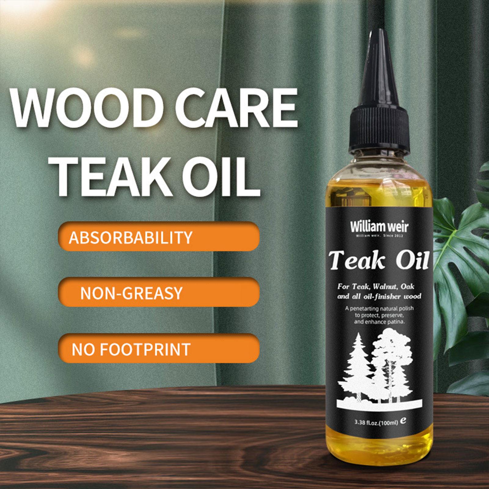 Teak Oil Wood Finish 100ml Fur - Outdoor Furniture Oil Teak avis et prix