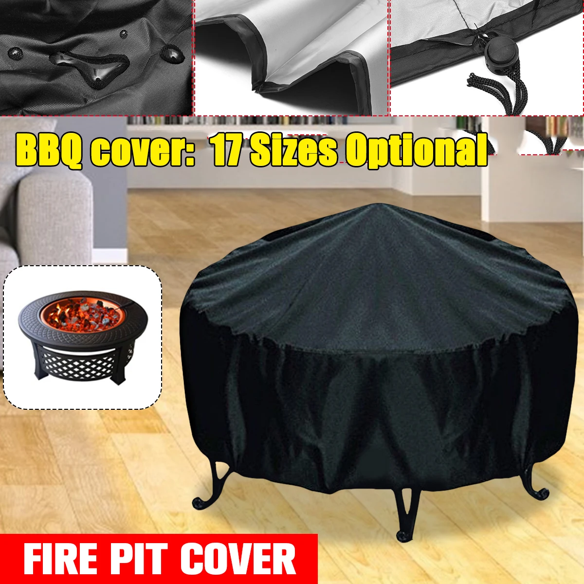 Waterproof Patio Fire Pit Cove - Outdoor Furniture Fabric Waterproof avis et prix