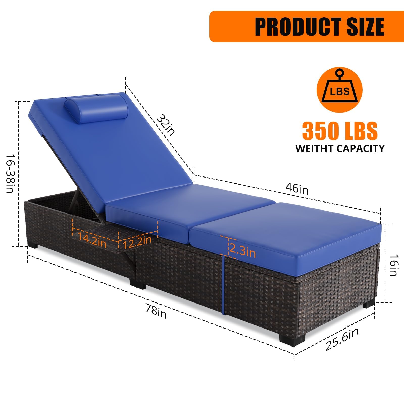 Outdoor Chaise Lounge Chairs S - Deck Chair Lounger avis et prix